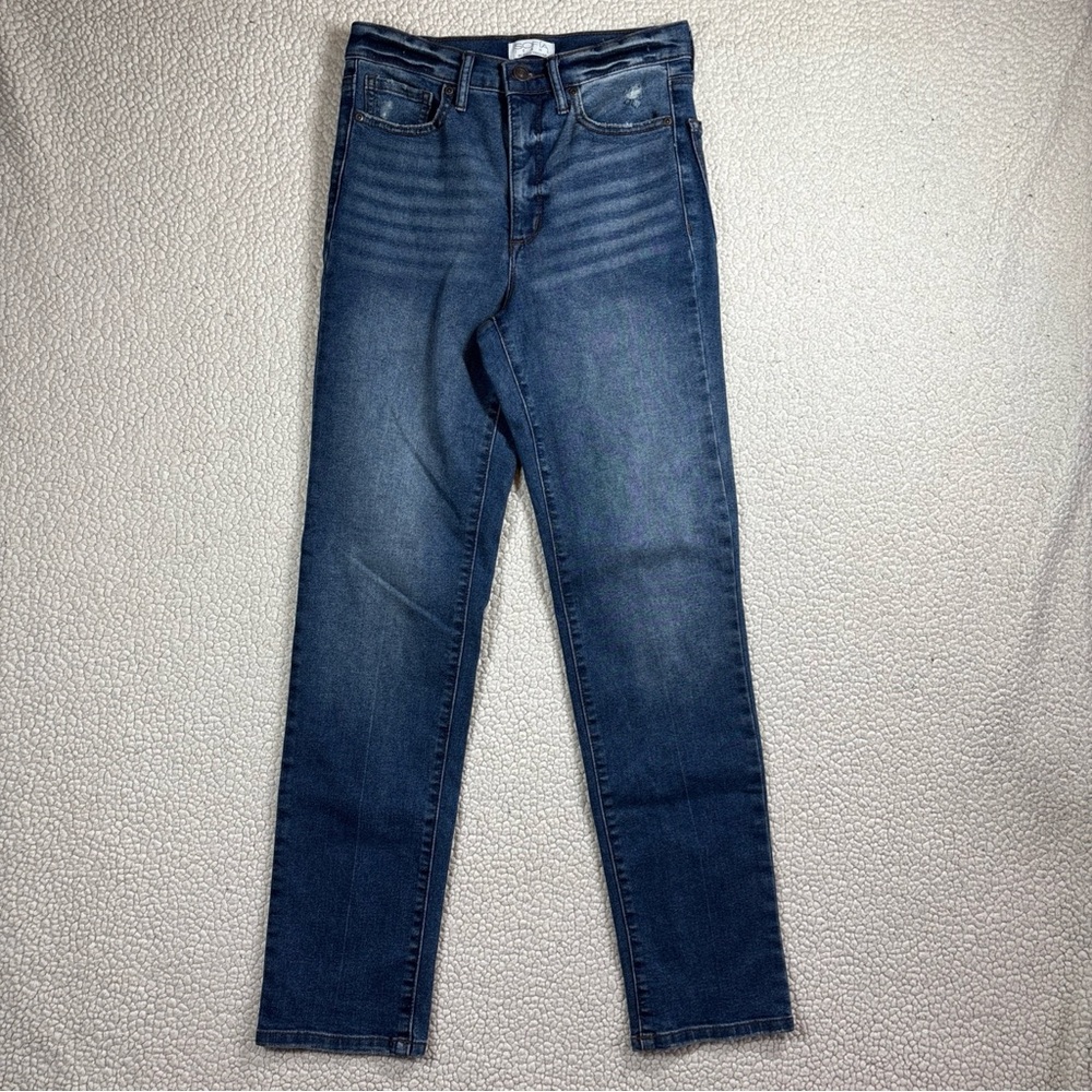 Sofia Jeans by Sofia Vergara Eden Super High Rise Straight Women 4 Stretch Jeans